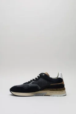 Floris Van Bommel - Donkerblauw Sneaker