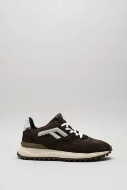 Floris Van Bommel - Donkerbruin Sneaker