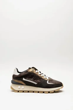 Floris Van Bommel - Donkerbruin Sneaker