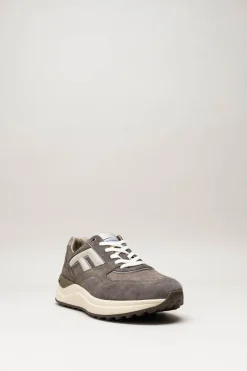 Floris Van Bommel - Donkergrijs Sneaker