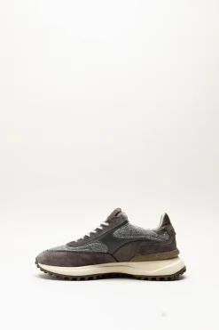 Floris Van Bommel - Donkergrijs Sneaker