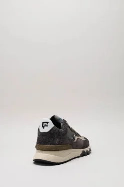 Floris Van Bommel - Donkergrijs Sneaker