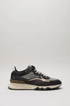 Floris Van Bommel - Donkergrijs Sneaker