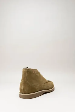 Floris Van Bommel - Kaki Veterschoen hoog