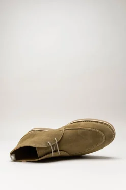 Floris Van Bommel - Kaki Veterschoen hoog
