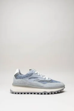 Floris Van Bommel - Lichtblauw Sneaker