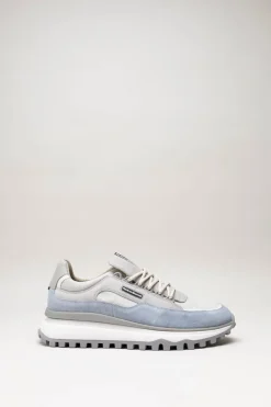 Floris Van Bommel - Lichtblauw Sneaker