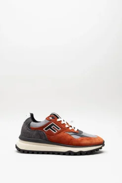 Floris Van Bommel - Roodbruin Sneaker