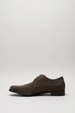 Floris Van Bommel - Taupe Veterschoen