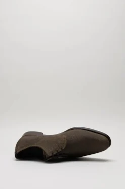 Floris Van Bommel - Taupe Veterschoen