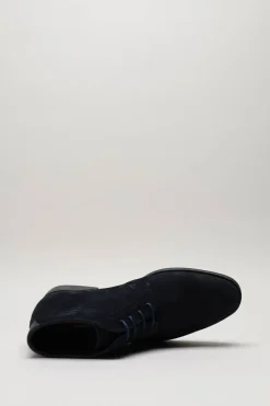 Fluchos - Donkerblauw Veterschoen hoog