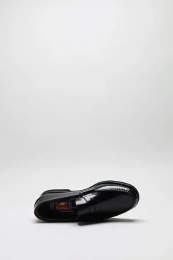 Fluchos - Zwart Mocassin