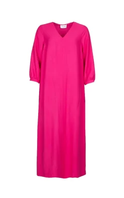 Four Roses - Fuchsia Jurk