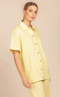 Four Roses - Geel Blouse