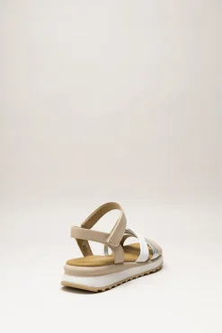 Gabor - Beige Sandaal plat