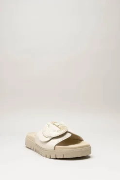 Gabor - Gebroken wit Slipper