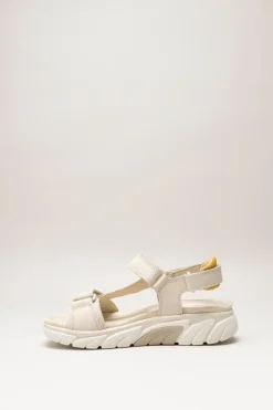 Gabor - Lichtbeige Sandaal plat