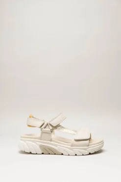 Gabor - Lichtbeige Sandaal plat