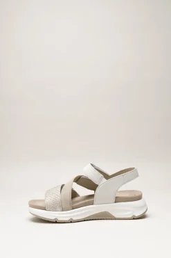 Gabor - Taupe Sandaal plat