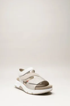 Gabor - Taupe Sandaal plat