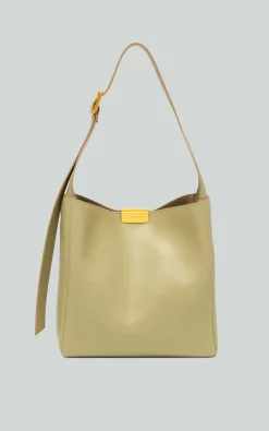 Gianni Chiarini - Lichtgroen Schoudertas