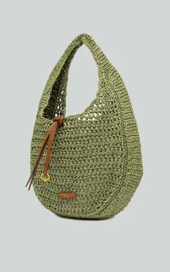 Gianni Chiarini - Lichtgroen Schoudertas