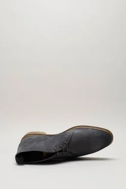 Giorgio - Grijs Veterschoen hoog