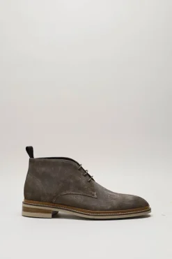 Giorgio - Taupe Veterschoen hoog