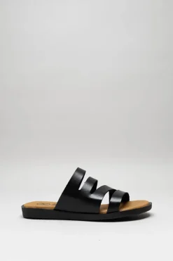 Hee - Zwart Slipper