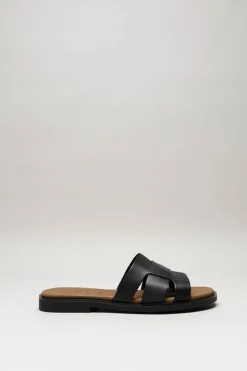 Hee - Zwart Slipper
