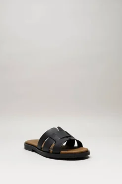 Hee - Zwart Slipper