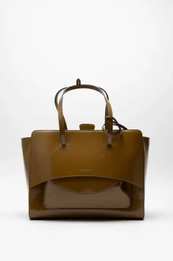 Hidesins - Cognac Handtas