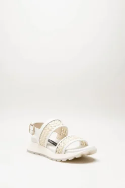 Hispanitas - Beige Sandaal plat