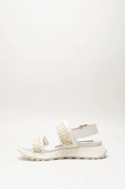 Hispanitas - Beige Sandaal plat
