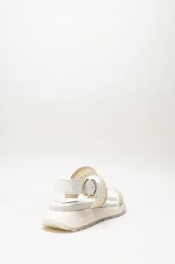 Hispanitas - Beige Sandaal plat