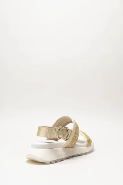 Hispanitas - Beige Sandaal plat
