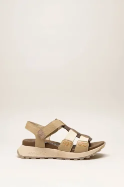 Hispanitas - Bruin Sandaal plat