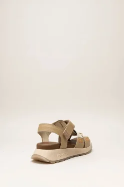 Hispanitas - Bruin Sandaal plat