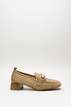Hispanitas - Donkerbeige Mocassin