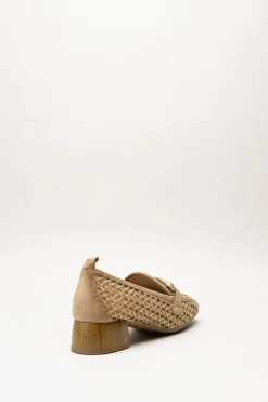 Hispanitas - Donkerbeige Mocassin