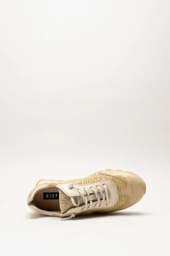 Hispanitas - Donkerbeige Sneaker