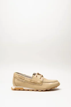 Hispanitas - Donkerbeige Veterschoen