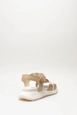 Hispanitas - Lichtbruin Sandaal plat