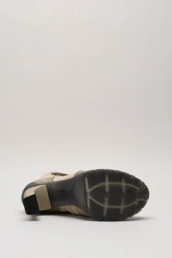 Hispanitas - Taupe Enkellaars hak