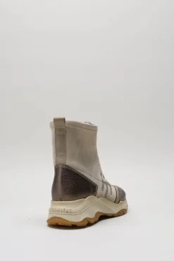 Hispanitas - Taupe Enkellaars plat
