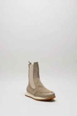 Hispanitas - Taupe Enkellaars plat