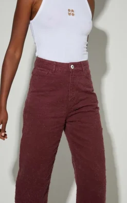 Imprevu - Bordeaux Jeansbroek