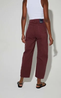 Imprevu - Bordeaux Jeansbroek