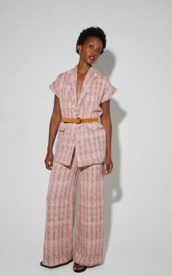 Imprevu - Roze Vest mouwloos