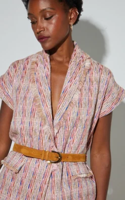 Imprevu - Roze Vest mouwloos